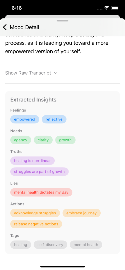 Extracted Insights